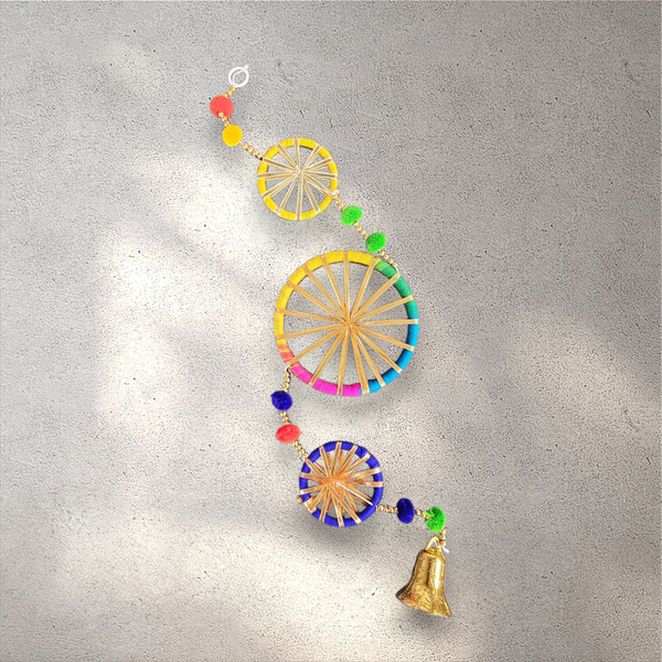 Decorative Multi-Colour Bell Garland