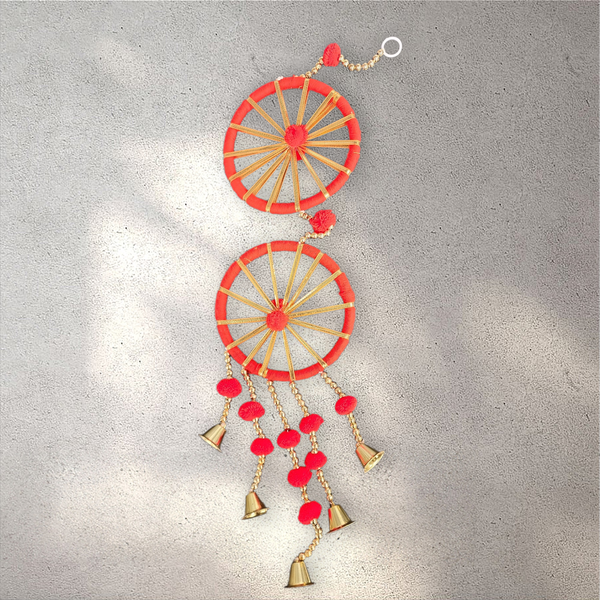 Decorative Red Bell Garland