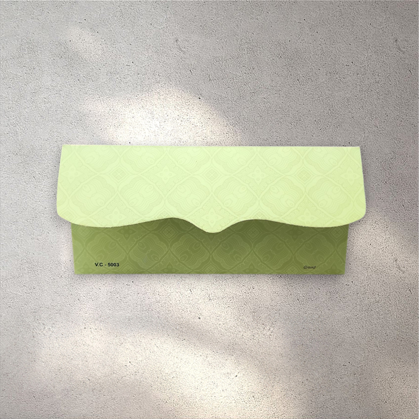 Green Peacock Envelope (Pack of 10)
