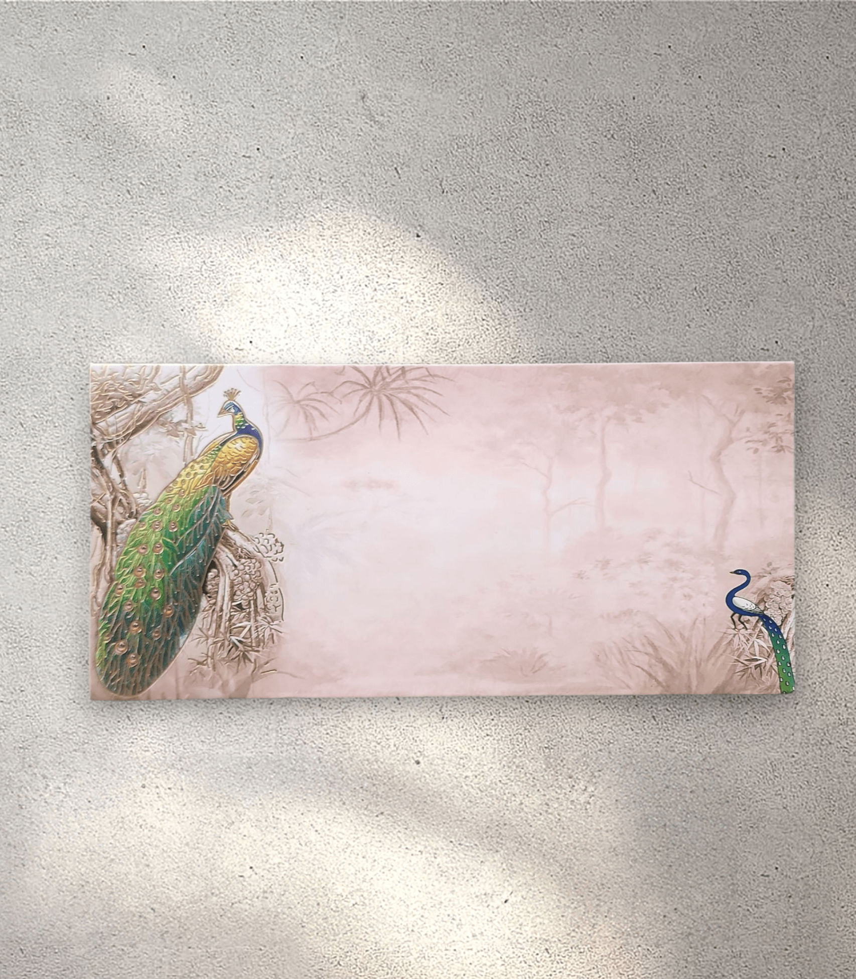 Mink Pink Peacock Envelope (Pack of 10)