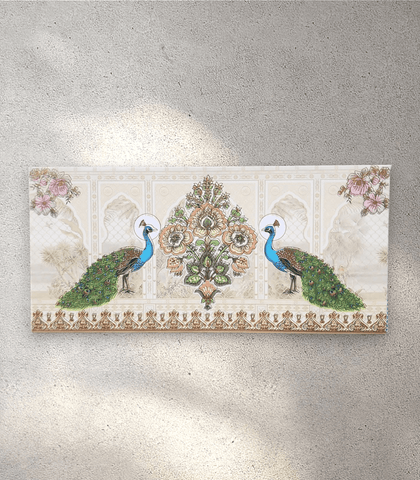 Cream White Peacock Envelope (Pack of 10)