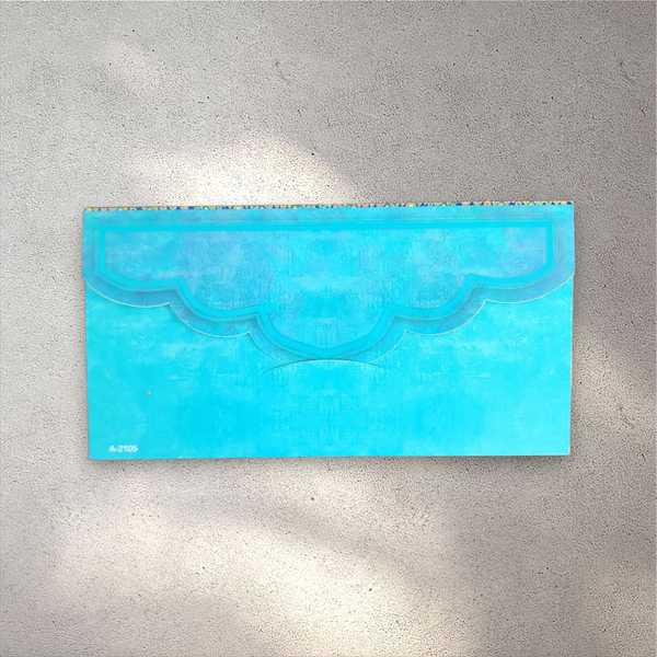Blue Peacock 3D Envelope (Pack of 10)
