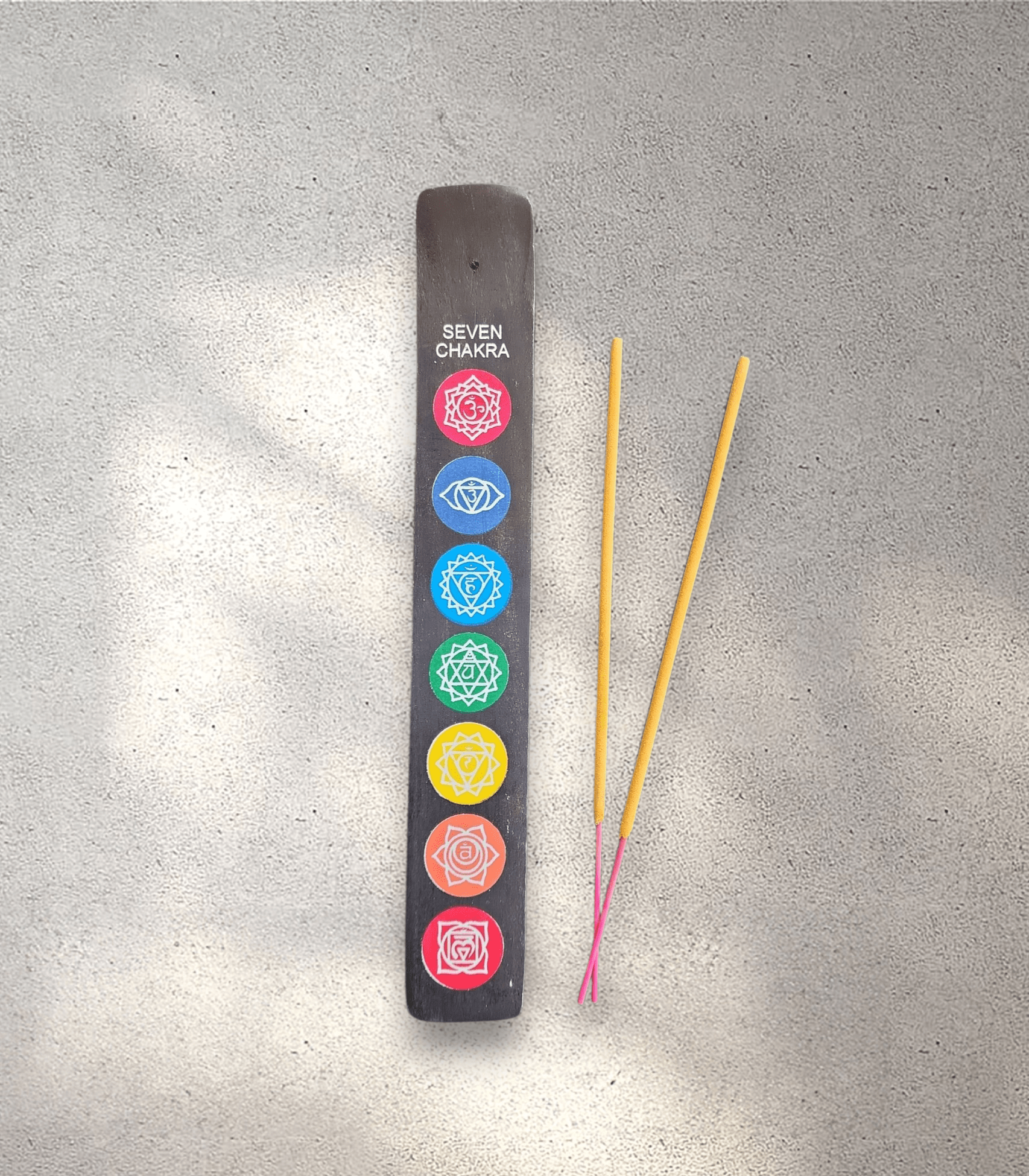 Wooden Chakra Incense Holder