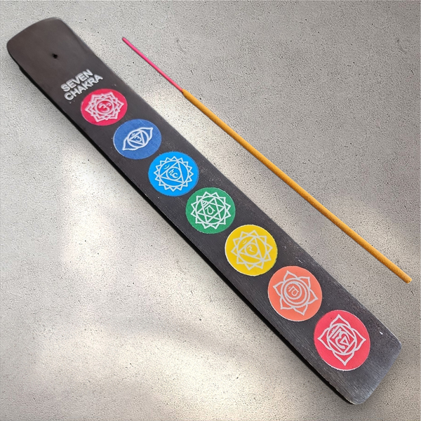 Wooden Chakra Incense Holder
