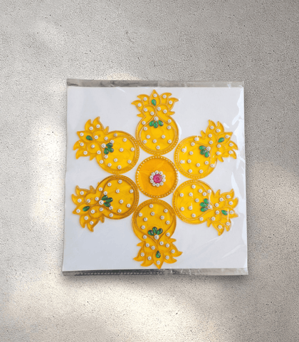 Small Perspex Rangoli Mat - 5