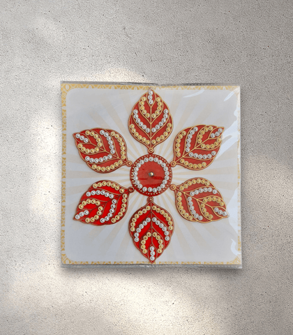 Small Perspex Rangoli Mat - 2