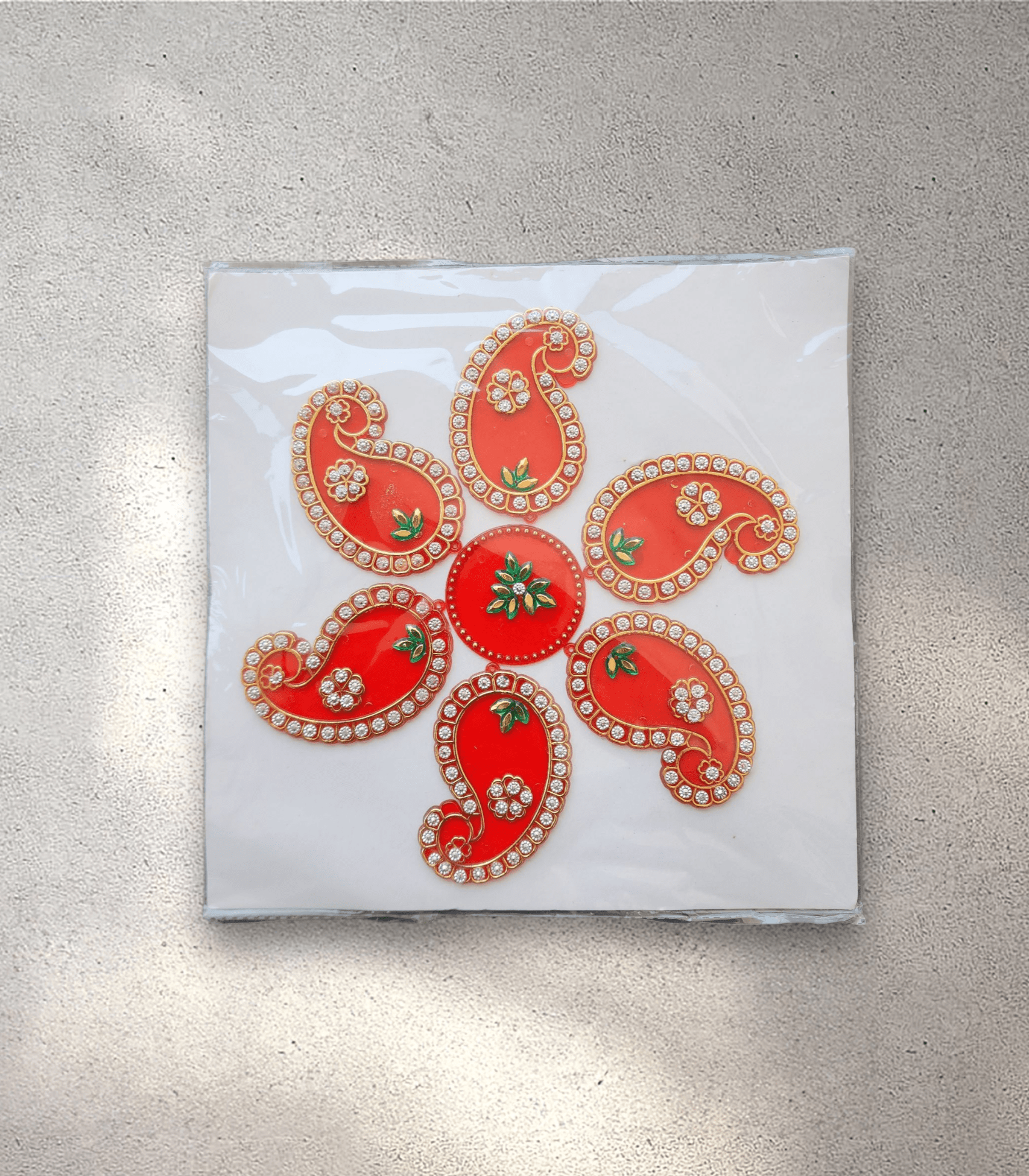 Small Perspex Rangoli Mat - 15