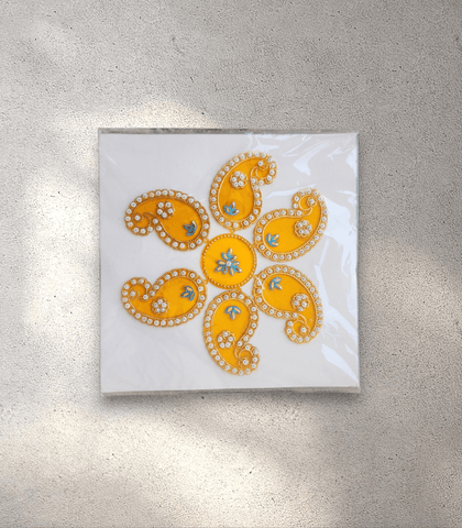 Small Perspex Rangoli Mat - 14