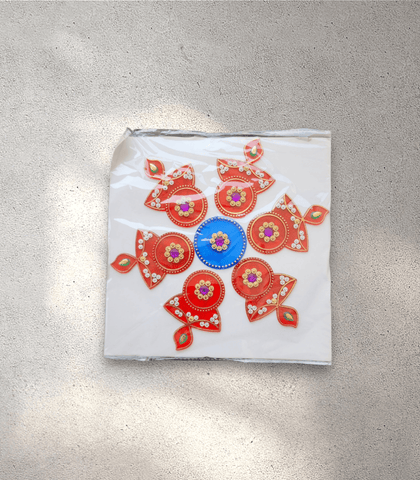 Small Perspex Rangoli Mat - 9