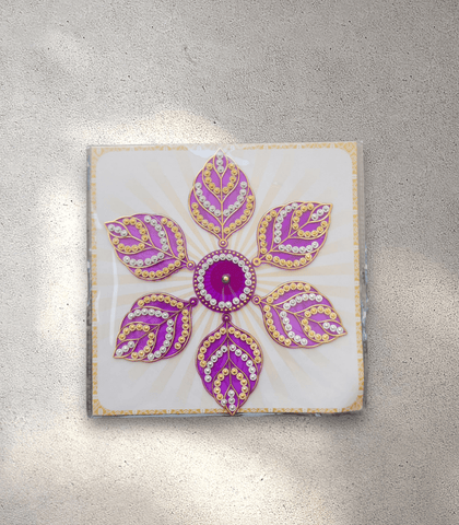 Small Perspex Rangoli Mat - 7