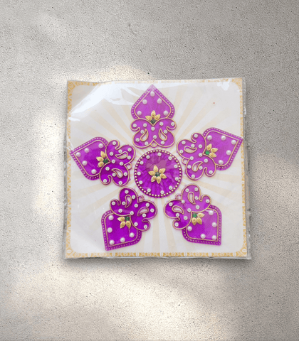 Small Perspex Rangoli Mat - 8