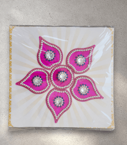 Large Perspex Rangoli Mat - 10