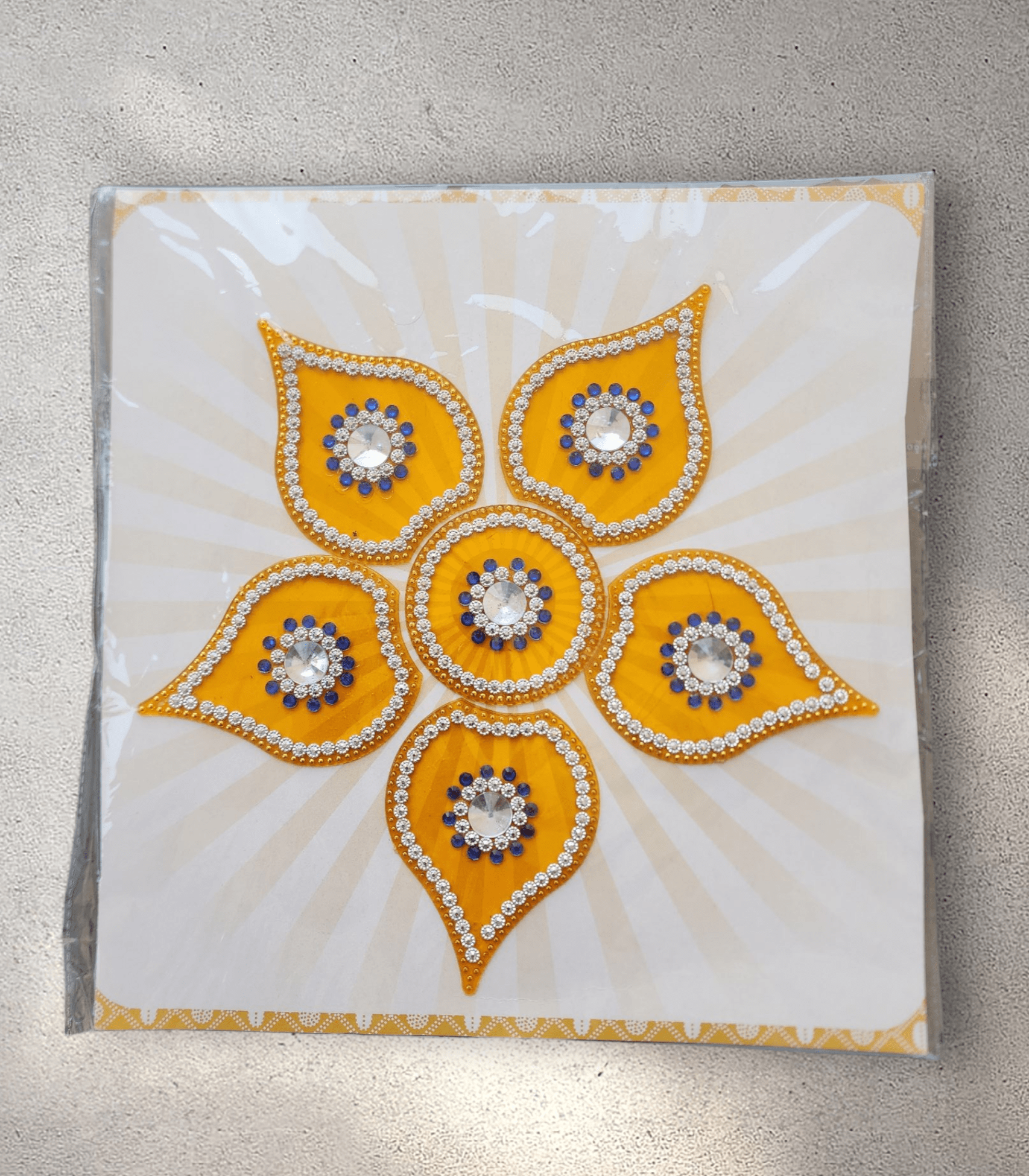 Large Perspex Rangoli Mat - 11