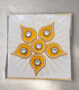 Large Perspex Rangoli Mat - 11