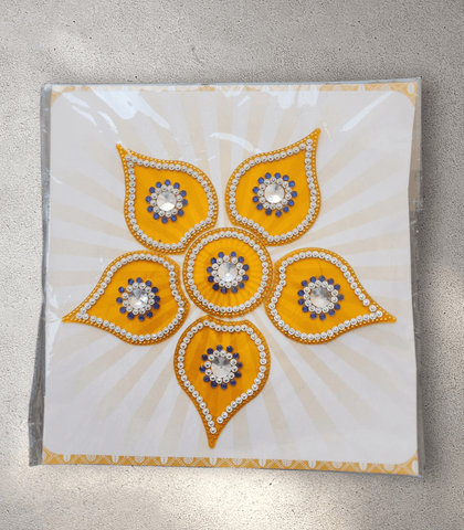 Large Perspex Rangoli Mat - 11