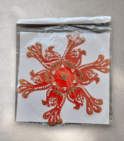 Large Perspex Rangoli Mat - 2