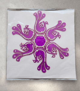 Large Perspex Rangoli Mat - 6