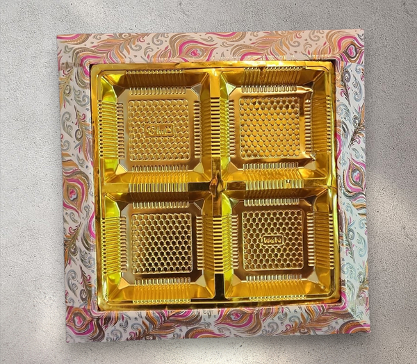 4 Compartment Sweet Tray