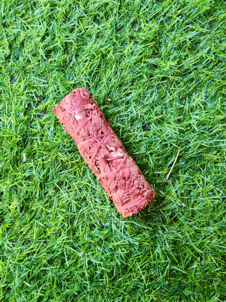 Californian White Sage Smudge Stick with Dragons Blood