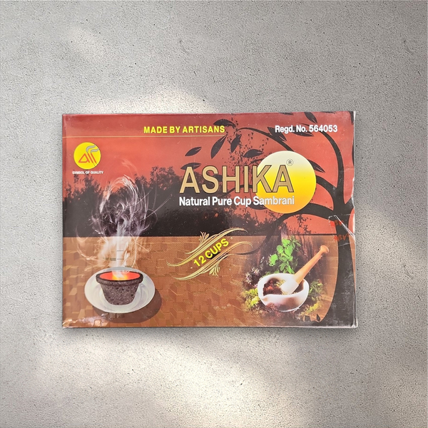 Ashika Natural Sambrani Cups