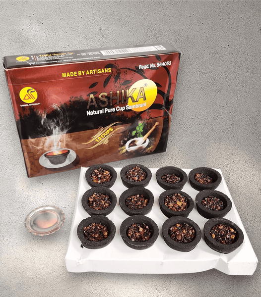 Ashika Natural Sambrani Cups