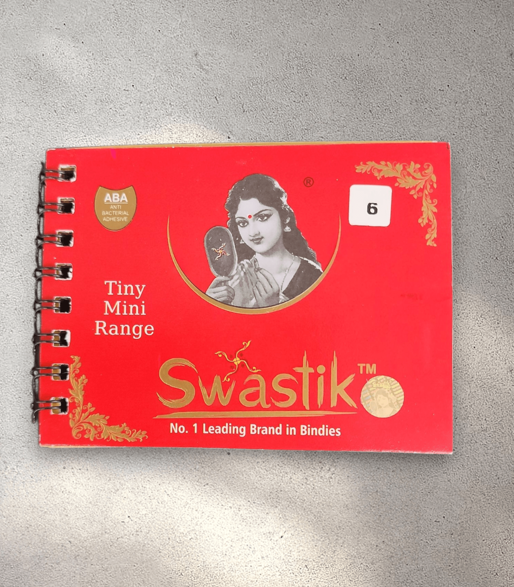 Swastik Bindi Book Size 6