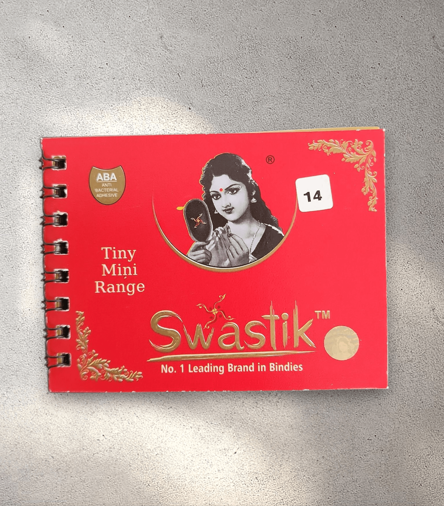 Swastik Bindi Book Size 14