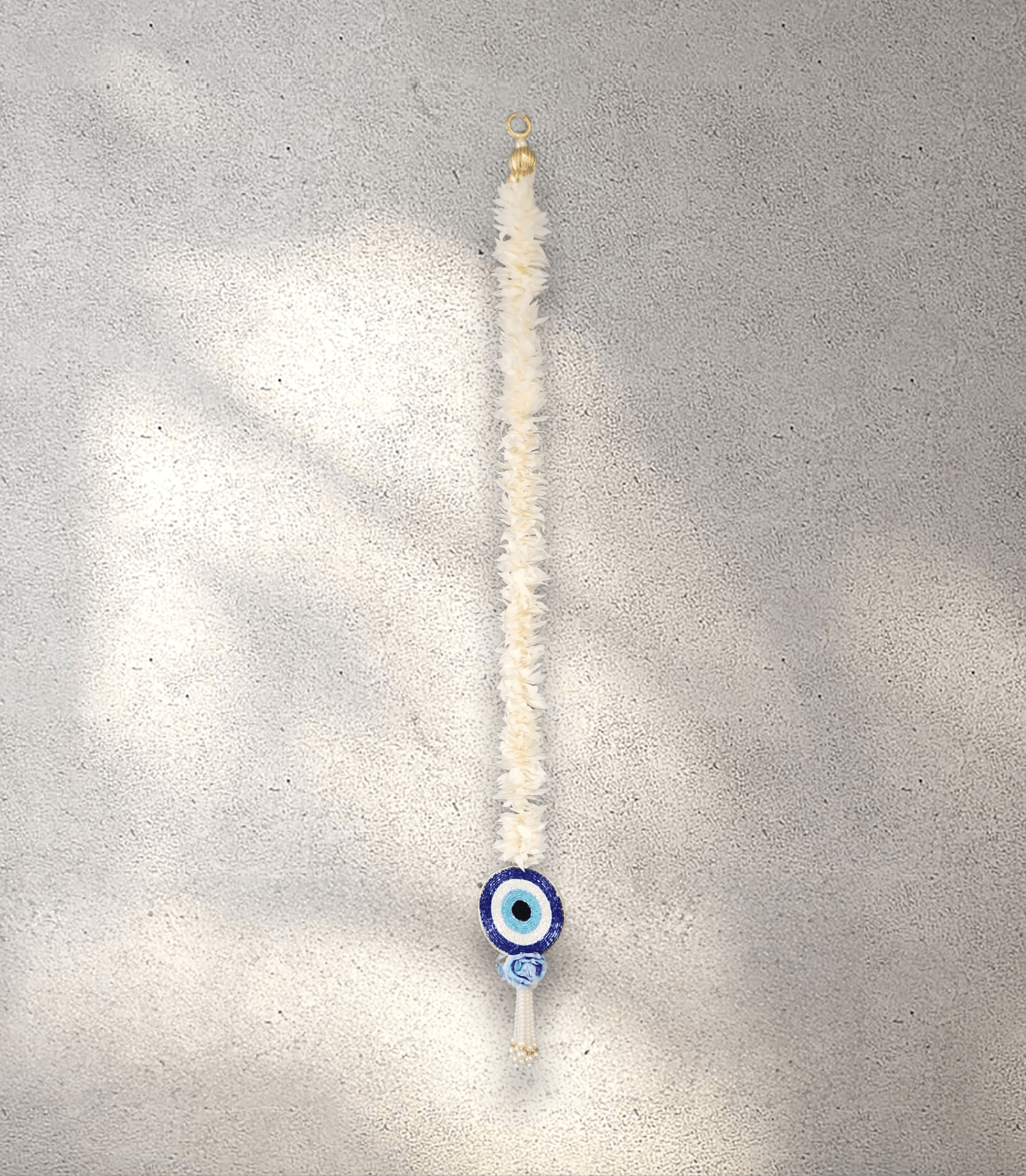 Evil Eye Flower Garland