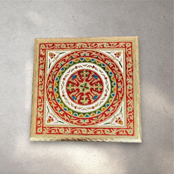 Square Meena Bedhi Chowki