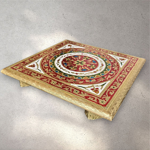 Square Meena Bedhi Chowki