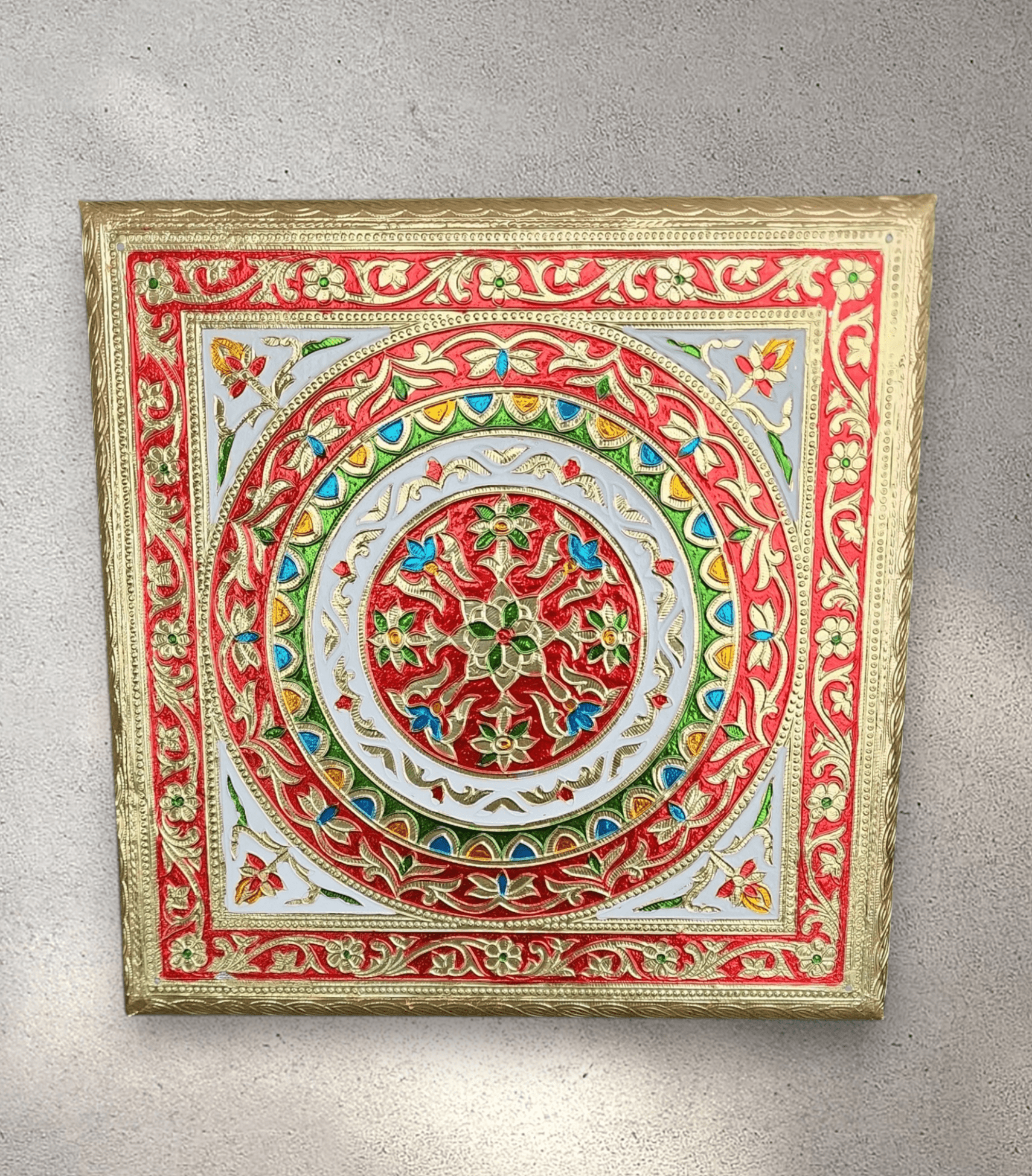 Square Meena Bedhi Chowki