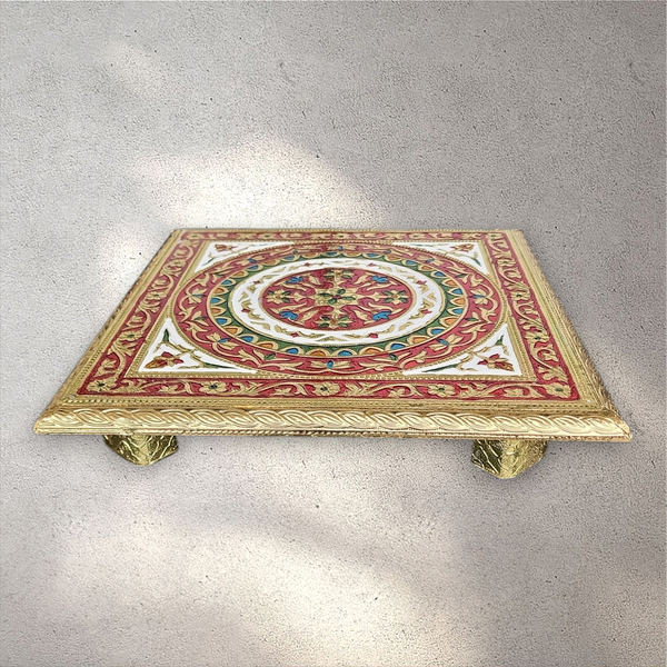Square Meena Bedhi Chowki