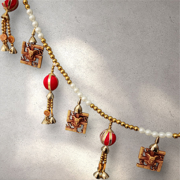 Swastika Ganesha Door Garland