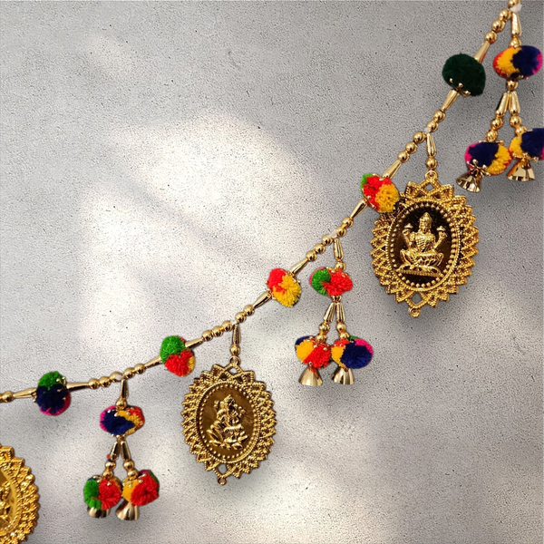 Lakshmi and Ganesha Door Garland