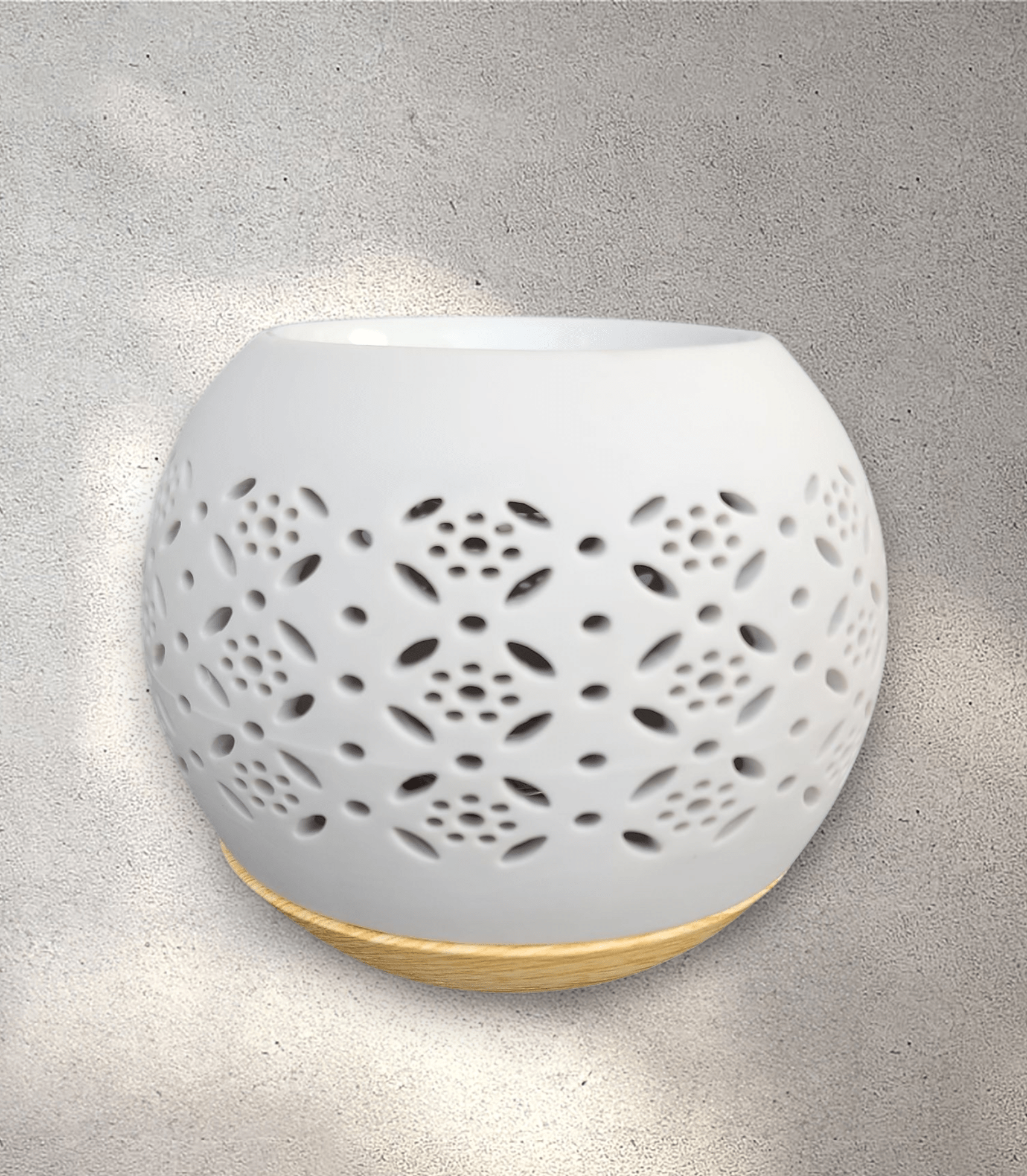 Round Ceramic Oil Burner