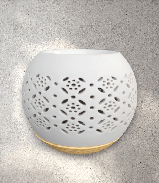 Round Ceramic Oil Burner