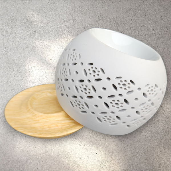 Round Ceramic Oil Burner