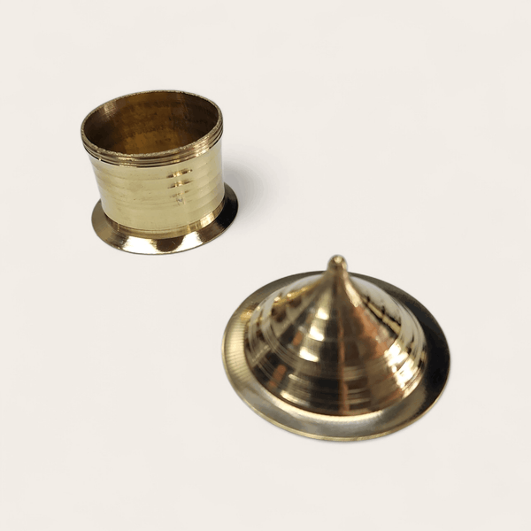 Brass Sindhoor Dabbi