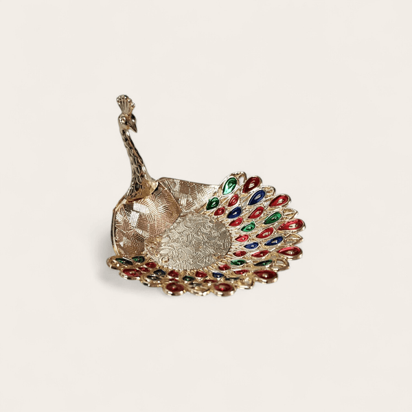 Mini Peacock Serving/Gift Tray
