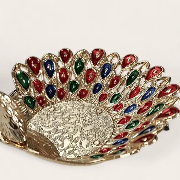 Mini Peacock Serving/Gift Tray
