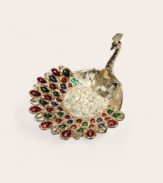 Mini Peacock Serving/Gift Tray