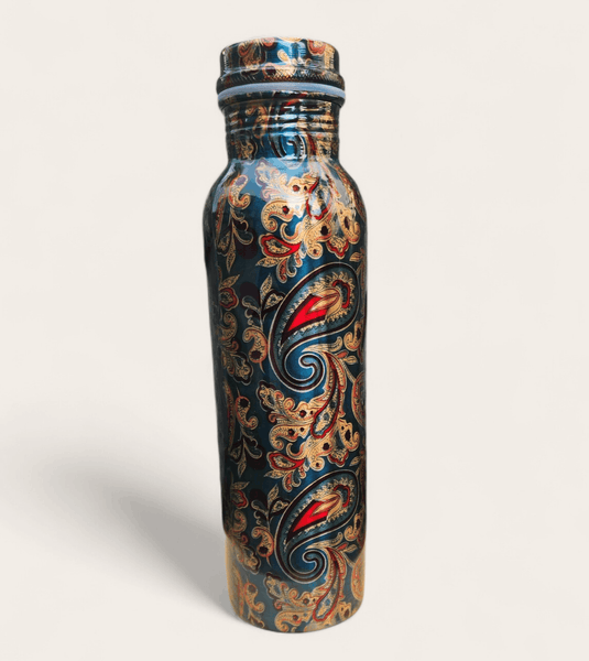 Designer Print Copper Water Bottle 900ml