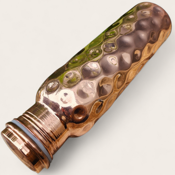 Honey Comb Copper Water Bottle 900ml