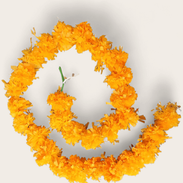 Orange Marigold Garland(1.4 m)