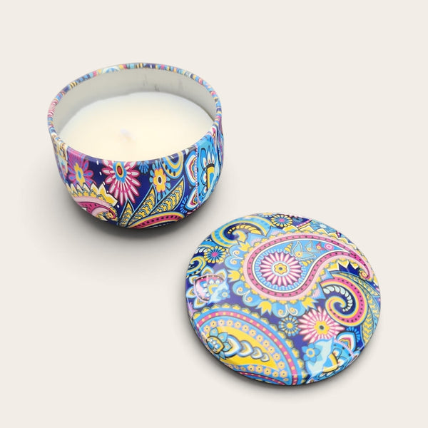 Mandala Design Scented Tin Candles
