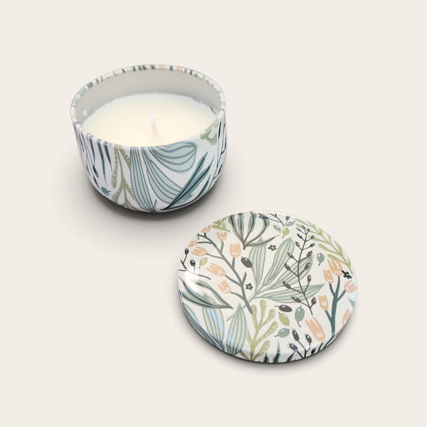 Mandala Design Scented Tin Candles