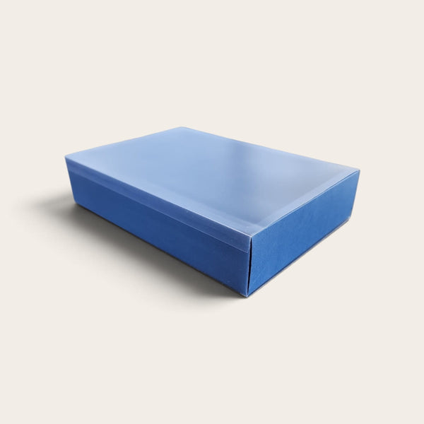 Navy Blue Sliding Lid Sweetmeat Box