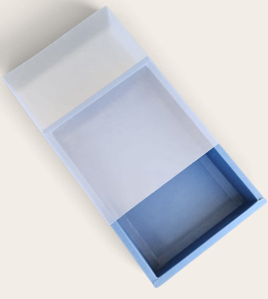 Navy Blue Sliding Lid Sweetmeat Box
