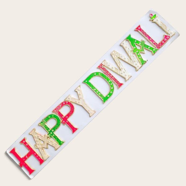 Happy Diwali Letter Stickers