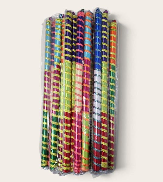 Multi Colour Dandiya (Dancing) Sticks
